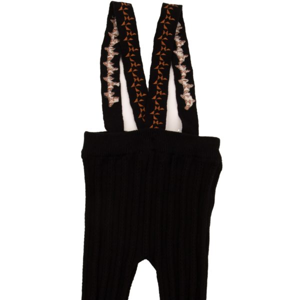 GEOMETRIC EMBROIDERED ROMPER WITH IVORY MOCKNECK - Image 2