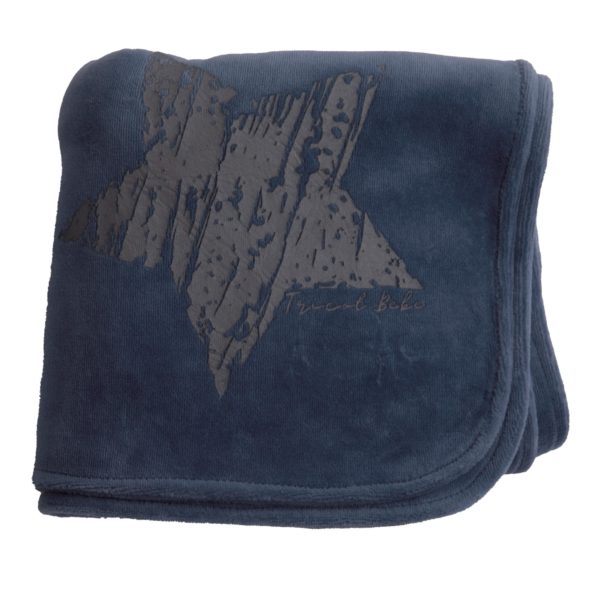BRUSHED STAR VELOUR FOOTIE<br> 9-12, 12-18 - Image 2