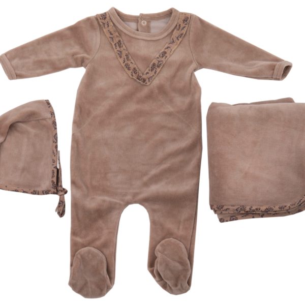 RUFFLE & PIPPING FOOTIE - Image 2