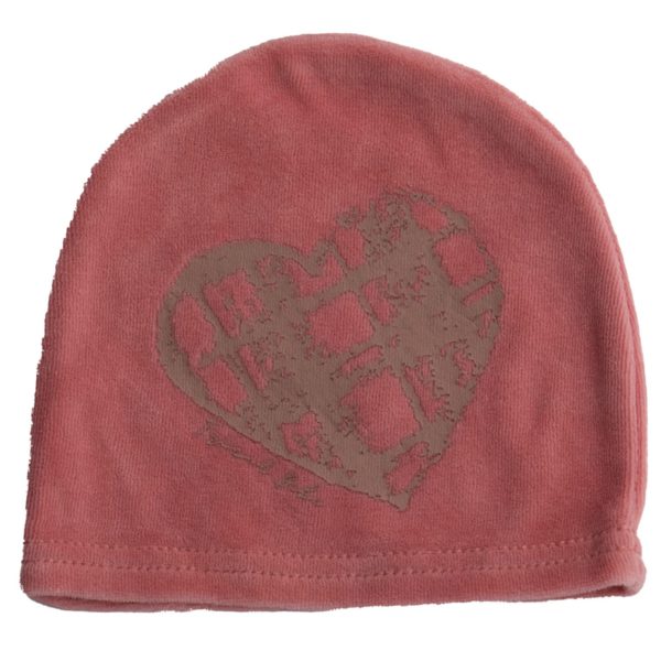 BRUSHED HEART VELOUR HAT