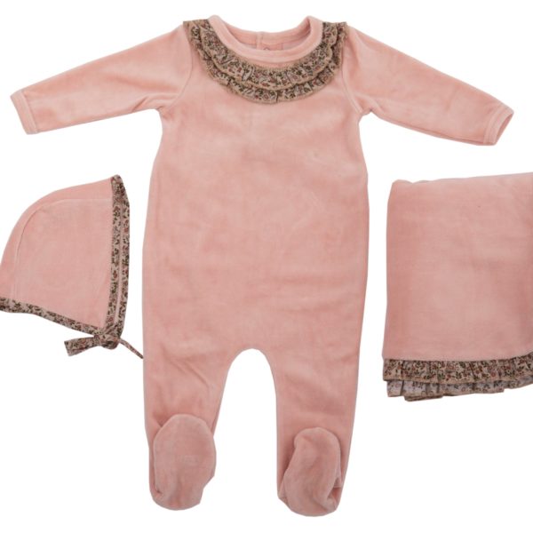 RUFFLE & PIPPING FOOTIE