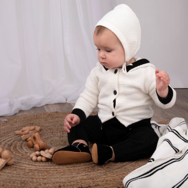 WAFFLE KNIT JACKET - Image 2